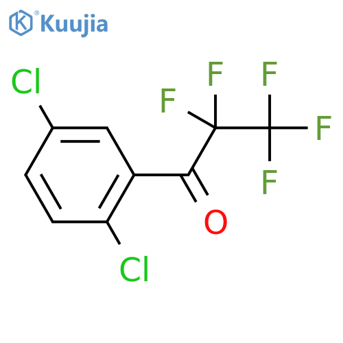 1-(2,5-Dichlorophenyl)-2,2,3,3,3-pentafluoro-1-propanone structure
