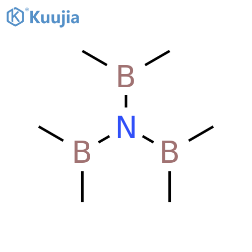 Boranamine, N,N-bis(dimethylboryl)-1,1-dimethyl- structure