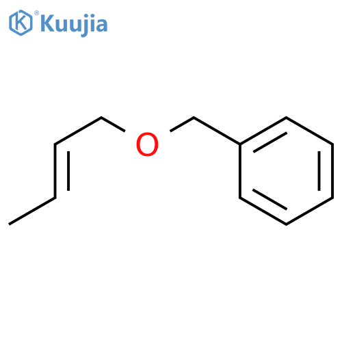 Benzene, [(2-butenyloxy)methyl]- structure