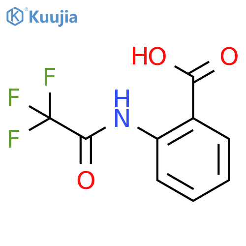 2-(trifluoroacetamido)benzoic acid structure