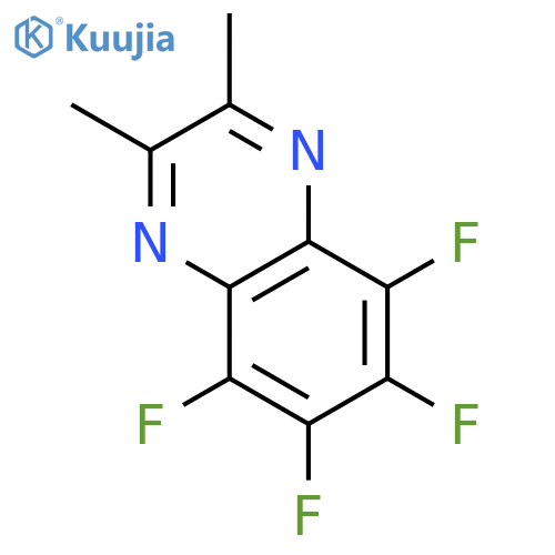Quinoxaline, 5,6,7,8-tetrafluoro-2,3-dimethyl- structure