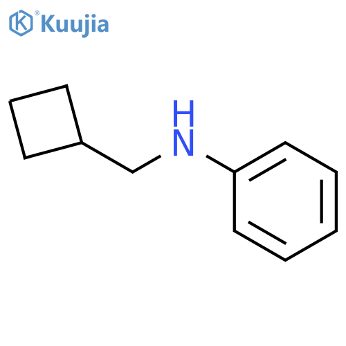 N-(cyclobutylmethyl)aniline structure