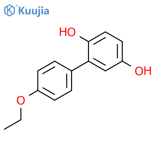[1,1'-Biphenyl]-2,5-diol,4'-ethoxy- structure