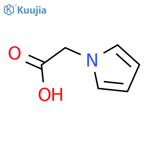 2-(1H-Pyrrol-1-yl)acetic acid structure
