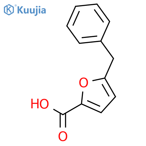 5-Benzylfuran-2-carboxylic acid structure