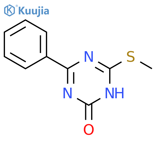 4-(methylsulfanyl)-6-phenyl-1,3,5-triazin-2(1H)-one structure