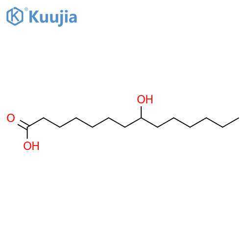 (R)-8-Hydroxy-tetradecanoic Acid structure