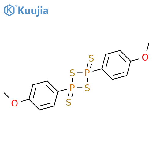 bis(4-methoxyphenyl)-1,3,2lambda5,4lambda5-dithiadiphosphetane-2,4-dithione structure