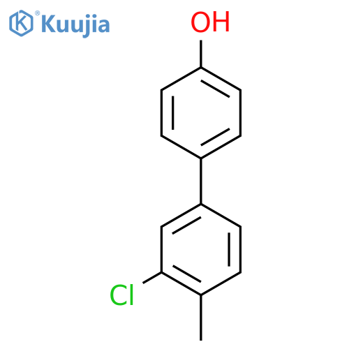 4-(3-Chloro-4-methylphenyl)phenol structure