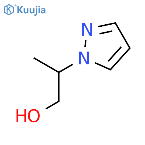 2-(1H-Pyrazol-1-yl)propan-1-ol structure