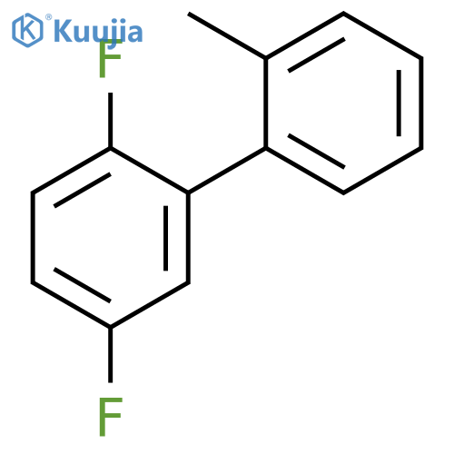 1,1'-Biphenyl, 2,5-difluoro-2'-methyl- structure