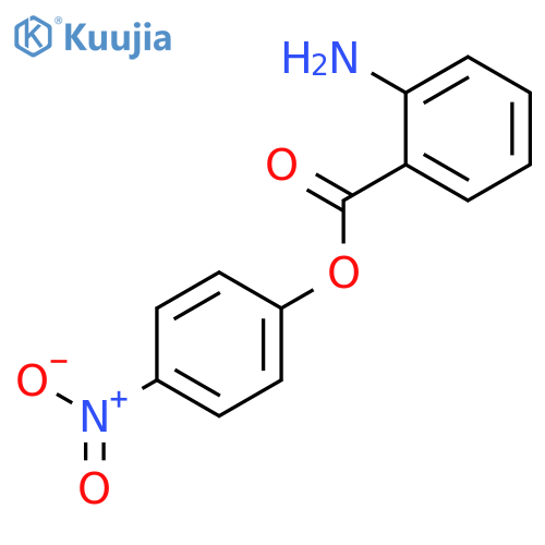 4-Nitrophenyl anthranilate structure