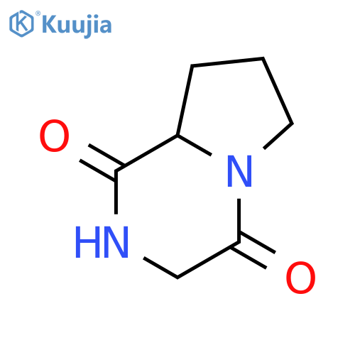 Hexahydropyrrolo[1,2-a]pyrazine-1,4-dione structure