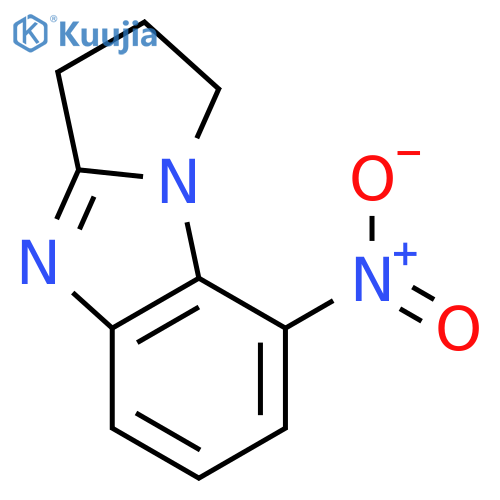 2,3-dihydro-8-nitro-1H-Pyrrolo[1,2-a]benzimidazole structure