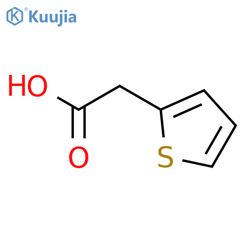 2-(2-thienyl)acetic acid structure