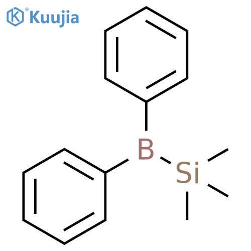 Borane, diphenyl(trimethylsilyl)- structure