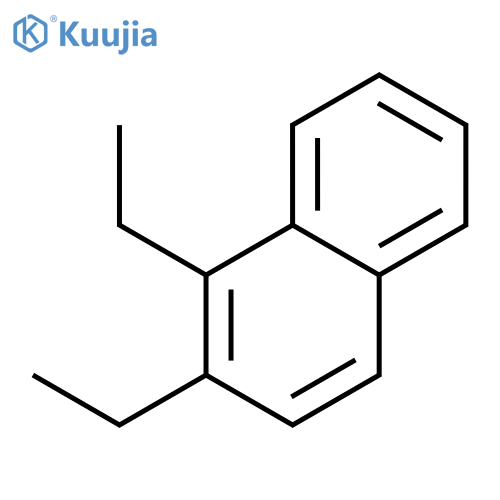 1,2-Diethylnaphthalene structure