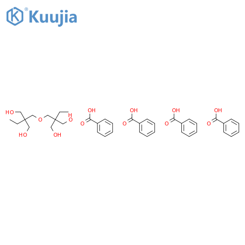 1,3-Propanediol, 2,2'-[oxybis(methylene)]bis[2-ethyl-, tetrabenzoate structure