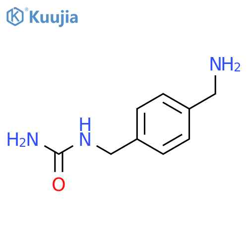 Urea, [[4-(aminomethyl)phenyl]methyl]- structure