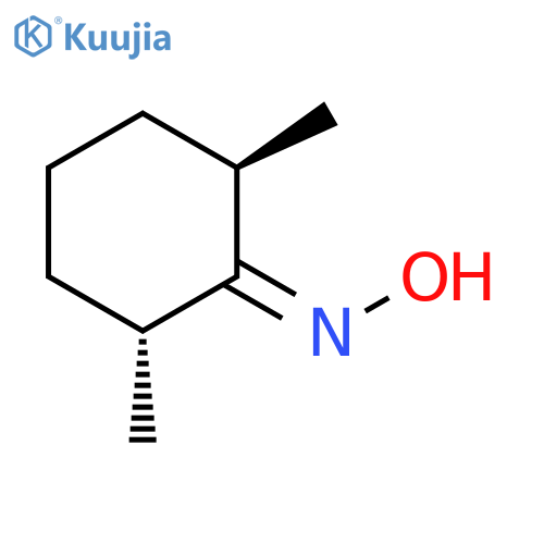 Cyclohexanone, 2,6-dimethyl-, oxime, trans- structure