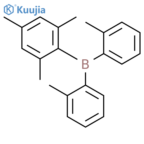 Borane, bis(2-methylphenyl)(2,4,6-trimethylphenyl)- structure