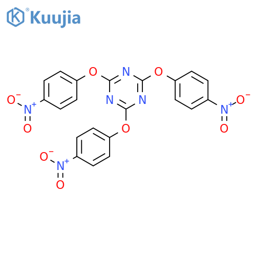 1,3,5-Triazine, 2,4,6-tris(4-nitrophenoxy)- structure