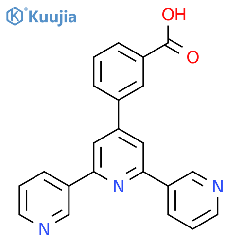 3-([3,2':6',3''-Terpyridin]-4'-yl)benzoic acid structure