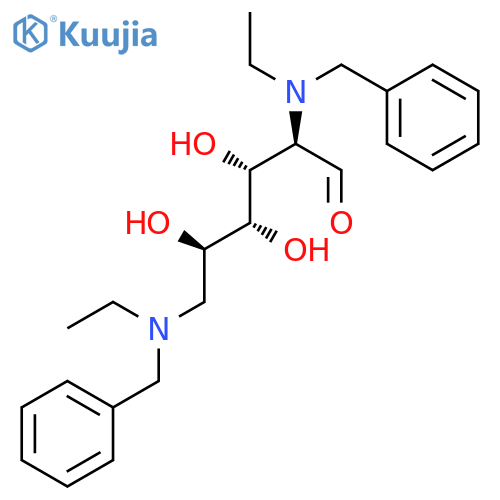 D-Glucose, 2,6-dideoxy-2,6-bis[ethyl(phenylmethyl)amino]- structure