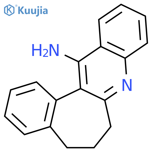 5H-Benzo[3,4]cyclohepta[1,2-b]quinolin-13-amine, 6,7-dihydro- structure