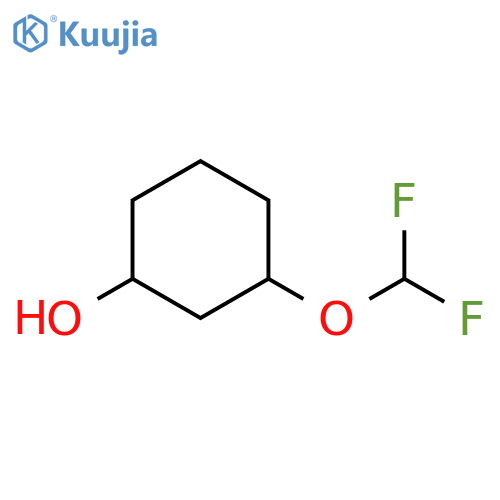 3-(difluoromethoxy)cyclohexanol structure