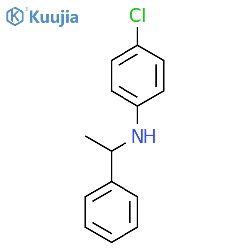Benzenemethanamine,N-(4-chlorophenyl)-a-methyl- structure