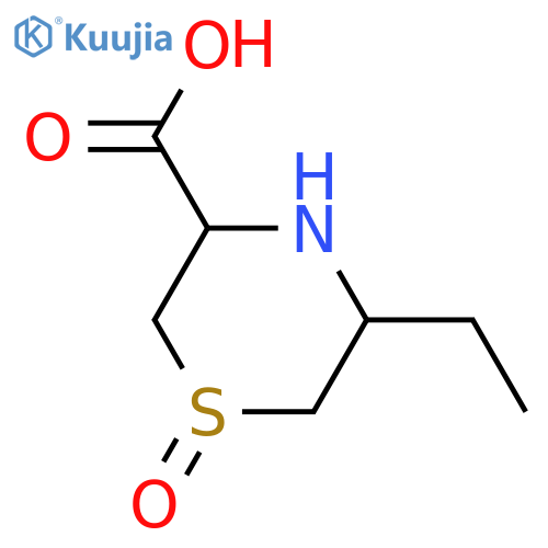 5-Ethyl-3-thiomorpholinecarboxylic acid; (3R,5R)-form, S-Oxide(RS-) structure