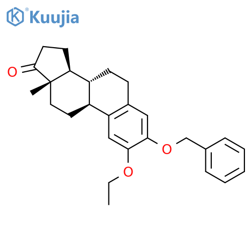 Estra-1,3,5(10)-trien-17-one, 2-ethoxy-3-(phenylmethoxy)- structure