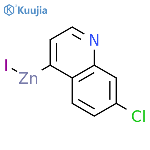 Zinc, (7-chloro-4-quinolinyl)iodo- structure