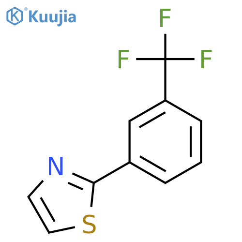 2-(3-(Trifluoromethyl)phenyl)thiazole structure