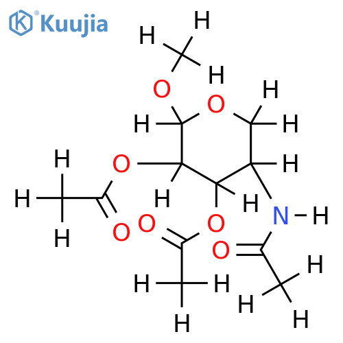Me glycoside,2,3,4N-tri-Ac-4-Amino-4-deoxyarabinose structure