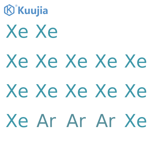 Argon, compd. with xenon (3:14) structure