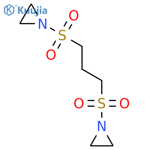 Aziridine,1,1'-[1,3-propanediylbis(sulfonyl)]bis- (9CI) structure