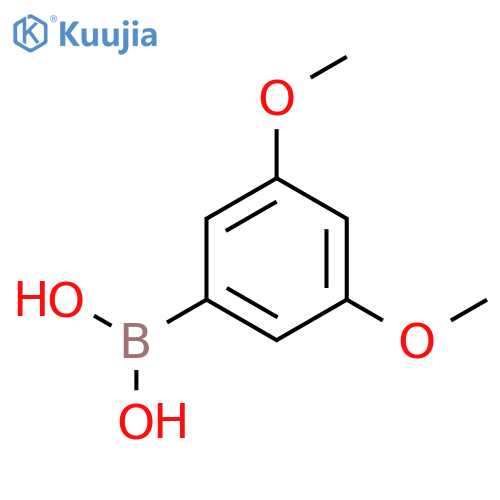 3,5-Dimethoxyphenylboronic acid structure