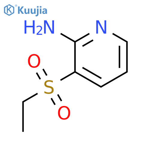 2-Pyridinamine, 3-(ethylsulfonyl)- structure