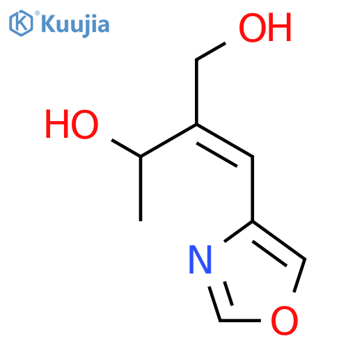 4-(4-Oxazolyl)-3-(hydroxymethyl)-3-buten-2-ol; (S)-form structure