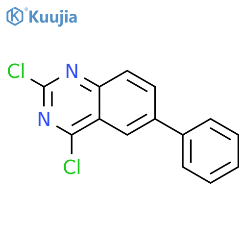 Quinazoline, 2,4-dichloro-6-phenyl- structure