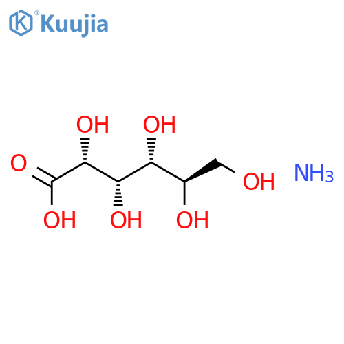 D-Gluconic acid,ammonium salt (1:1) structure