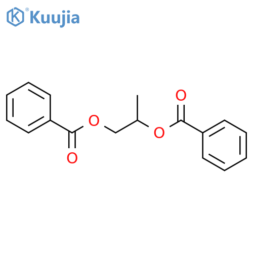 1,2-Propanediol,1,2-dibenzoate structure