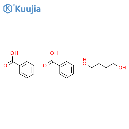 1,4-butanediol, dibenzoate structure