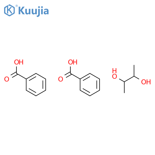 2,3-Butanediol, dibenzoate structure