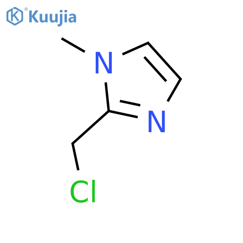 2-(Chloromethyl)-1-methyl-1H-imidazole structure