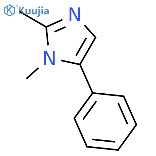 1H-Imidazole, 1,2-dimethyl-5-phenyl- structure