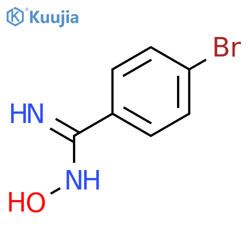 (E)-4-Bromo-N'-hydroxybenzimidamide structure