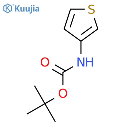 Tert-Butyl thiophen-3-ylcarbamate structure